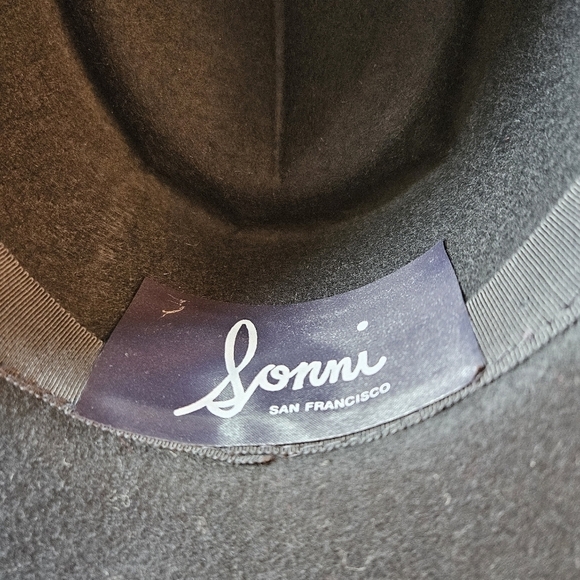 Vintage Sonni San Francisco Wool Felt Hat Made in USA - Picture 7 of 7